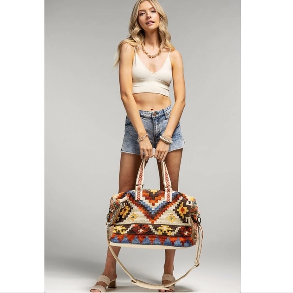 Handmade Cappadocia Weekender Duffle Bag - Picture 10 of 10